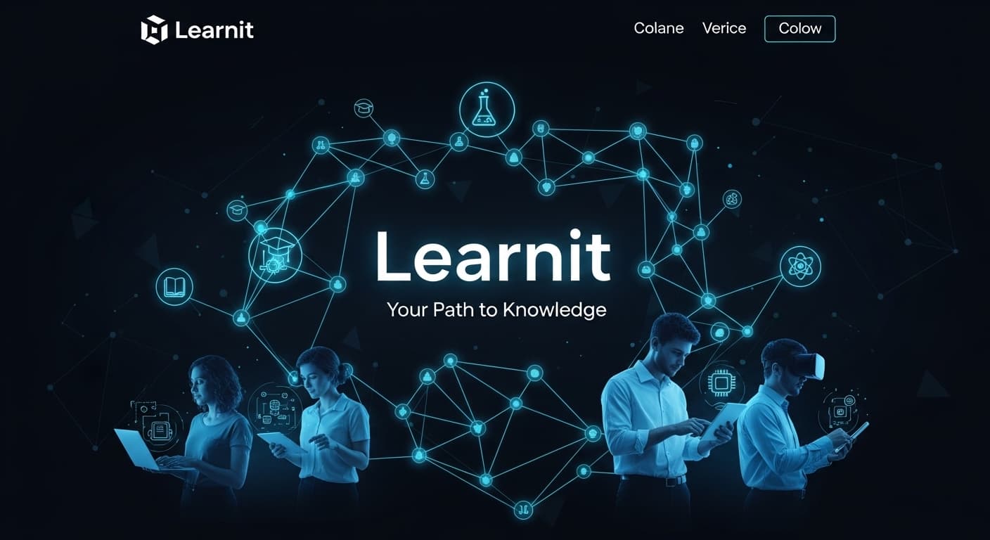LearnIt — Dynamic Learning Site cover
